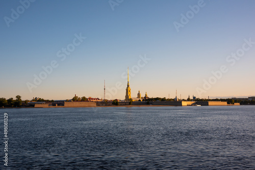 St. Petersburg, Russia. City view with famous landmarks