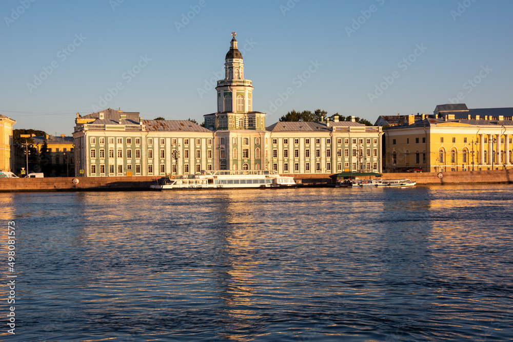 St. Petersburg, Russia. City view with famous landmarks