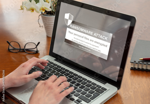 Fotografie Ransom ware, Cyber attack