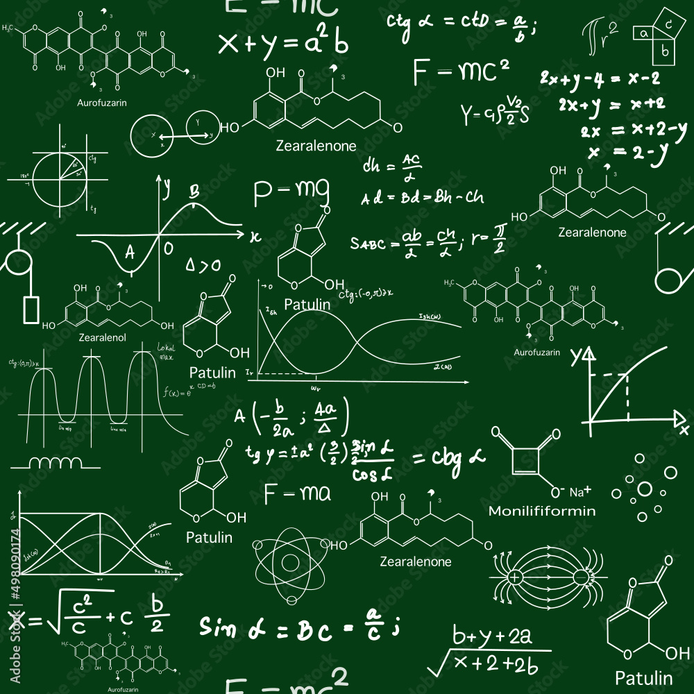 Hand drawn physic formula Science knowledge education. Chemical formula and physics , math formula and physics vector, white background, hand drawn line math and physics formula Hand drawn physic formula Science knowledge education. Chemical formula and physics , math formula and physics vector, white background, hand drawn line math and physics formula