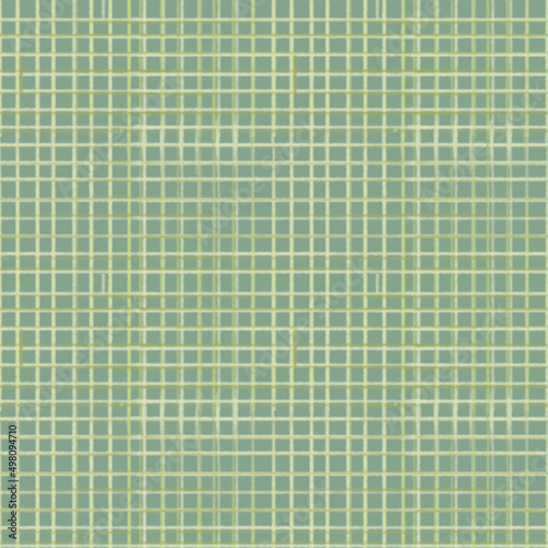 Green mesh pattern, seamless pattern.