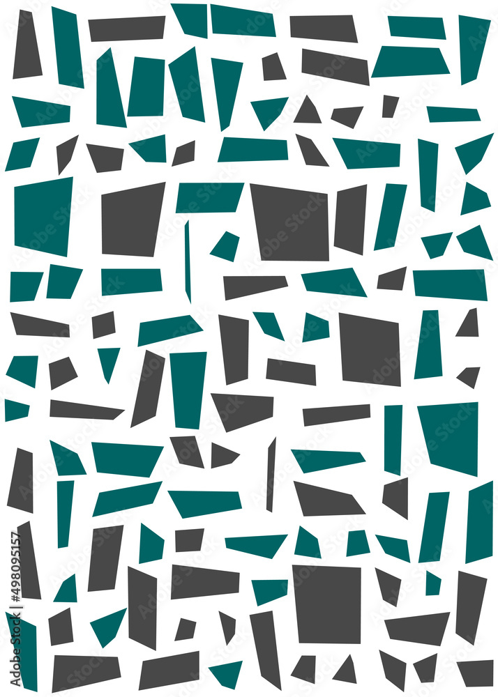 Offset Quads generative art background art illustration Offset Quads generative art background art illustration