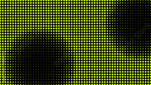 Generative real time art. Screen media technology. Code, digital creative. Coding abstract video trippy. Mesh LCD display. Scale size different hole space.