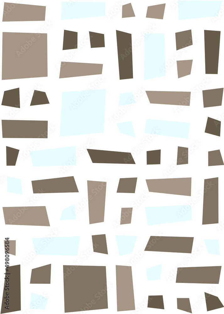 Offset Quads generative art background art illustration Offset Quads generative art background art illustration