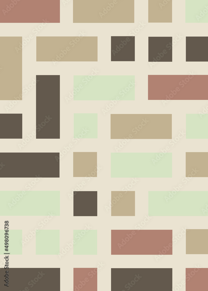 Offset Quads generative art background art illustration Offset Quads generative art background art illustration