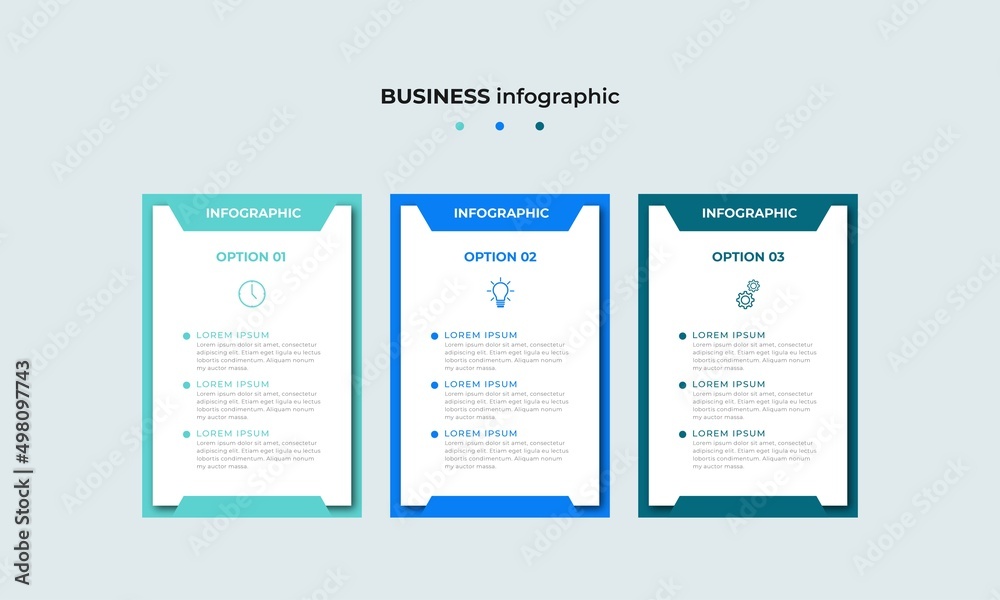 Steps Timeline Infographics Design Template