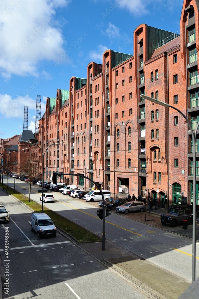Obraz premium Hamburgerhafen Stadt