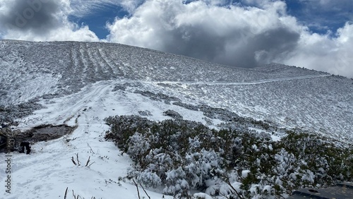 Montaña de Penarrubia en Cervantes, Galicia photo