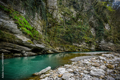 river in the mountains