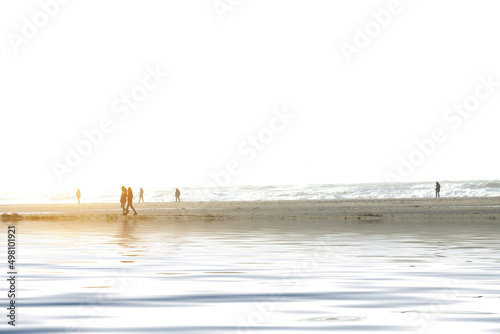 Coast on the island of Rømø in Denmark