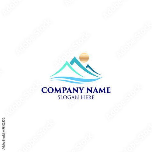 Mountains Logo, Company Logo Design