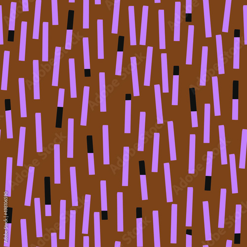 Seamless geometric pattern with creative lines. Abstract minimal texture. Vector illustration