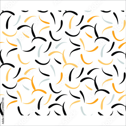 Monotone blue and grey of silhouette tropical foliage and fill in stripe leaves in colorful mood seamless pattern in vector for fashion fabric and all prints