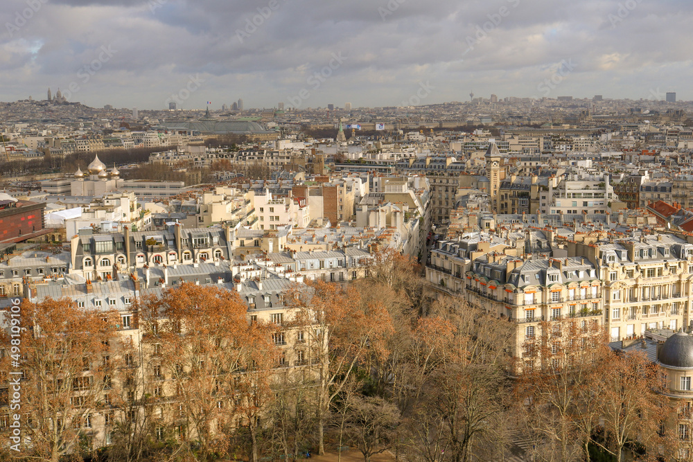 Paris, 2019. The city from above. 