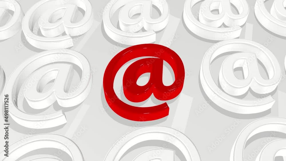 Mail icon. Electronic, mail concepts. Volume symbol of e-mail. Red eye-catching email symbol Mail icon. Electronic, mail concepts. Volume symbol of e-mail. Red eye-catching email symbol