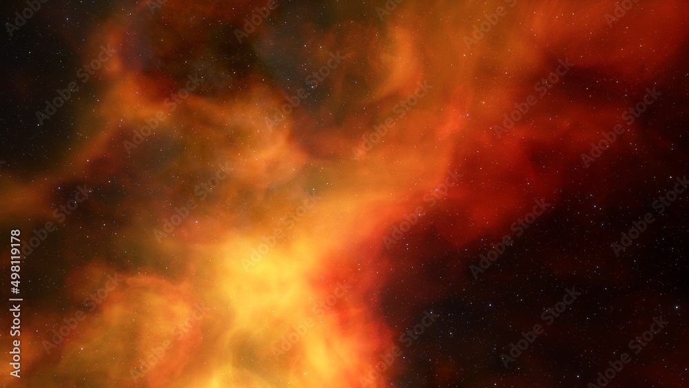 Obraz premium Space background with realistic nebula and shining stars. Colorful cosmos with stardust and milky way. Magic color galaxy. Infinite universe and starry night