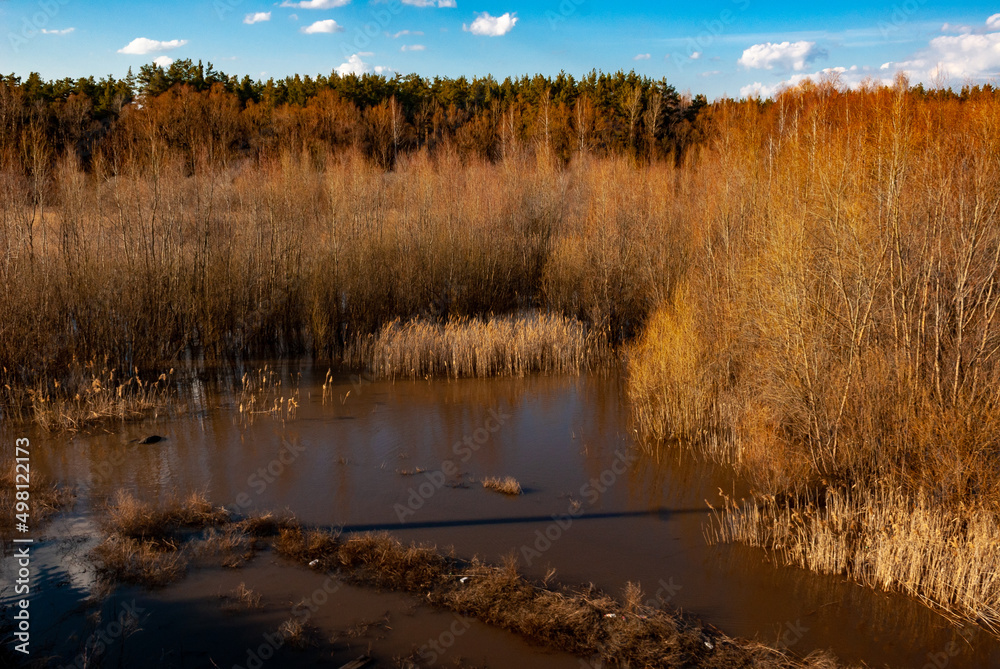 A sunny April day in Samarskaya Luka National Park!