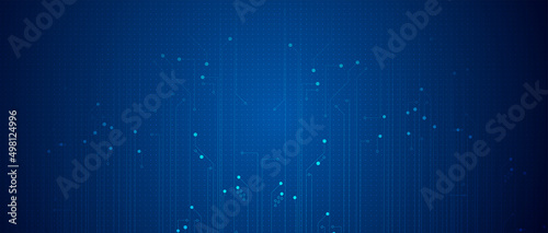 Technology data background, idea of global business solution