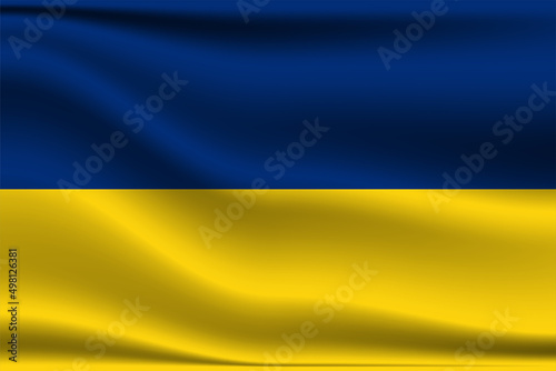 ukraina flag civil power vector Ukraine flag . Ukraina on a National symbol background. Waving Glorious Ukraine Flag