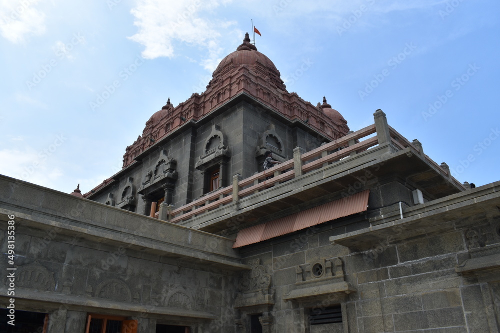 Vivekanandha rock : Three seas of tamil nadu. The wonder of Indian culture. Vivekanandha rock : Three seas of tamil nadu. The wonder of Indian culture.
