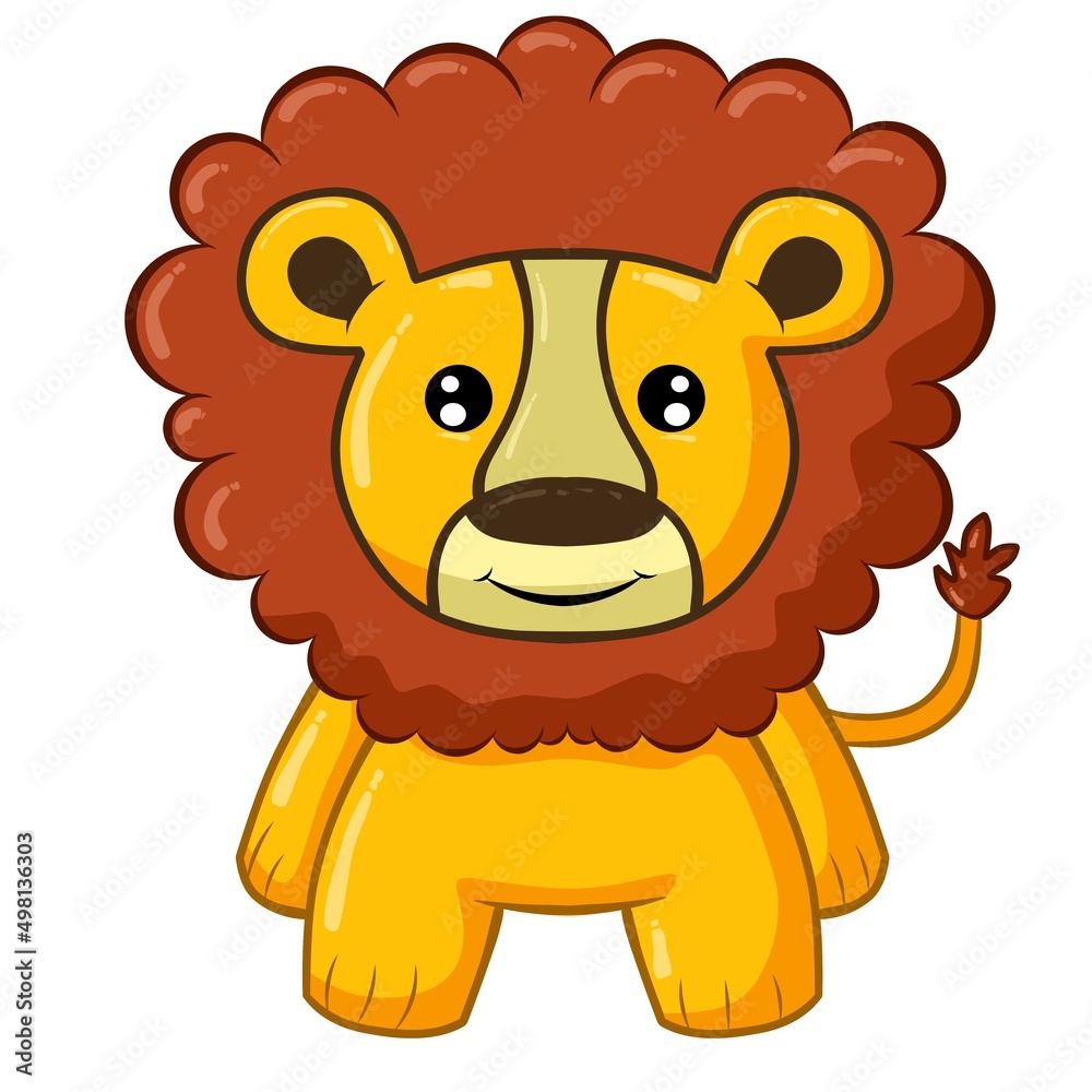Obraz premium Lion cartoon