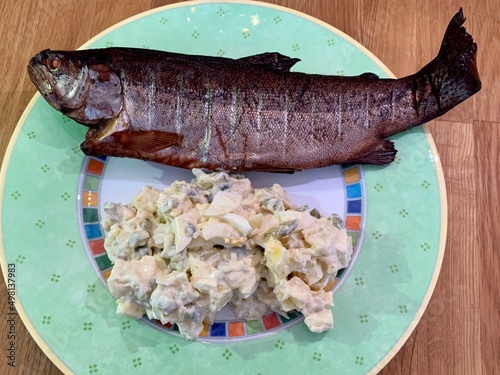 fish on the grill