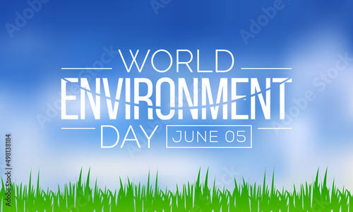 World Environment day is observed every year on June 5, it has been a flagship campaign for raising awareness on environmental issues emerging from marine pollution, human overpopulation. vector art