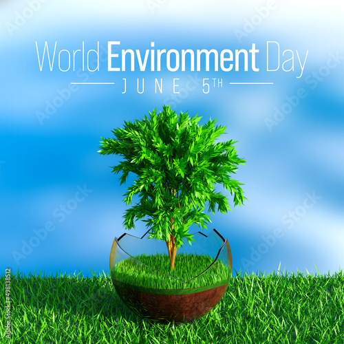 Foto World Environment day is observed every year on June 5, it has been a flagship campaign for raising awareness on environmental issues emerging from marine pollution, human overpopulation