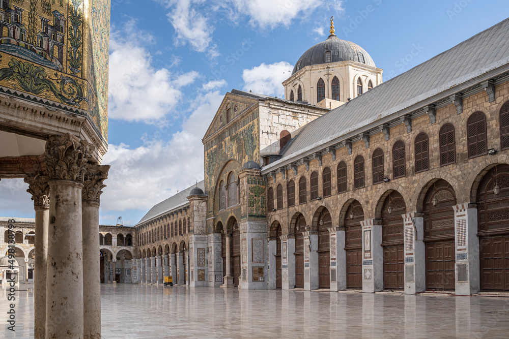 The Umayyad Mosque of Damascus, Syria