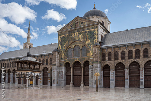 Grand Mosque, Umayyad mosque, Damascus, Syria photo