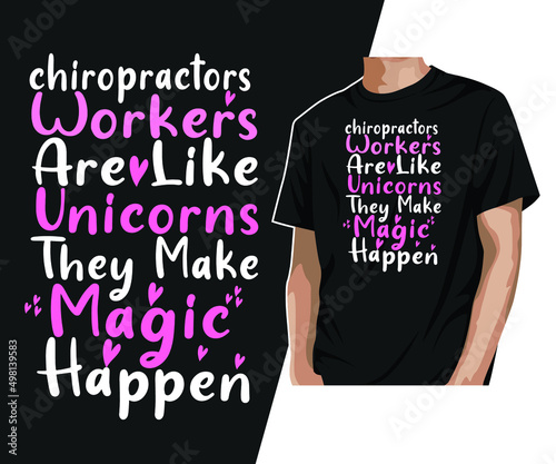 Chiropractors Quote T-Shirt Design