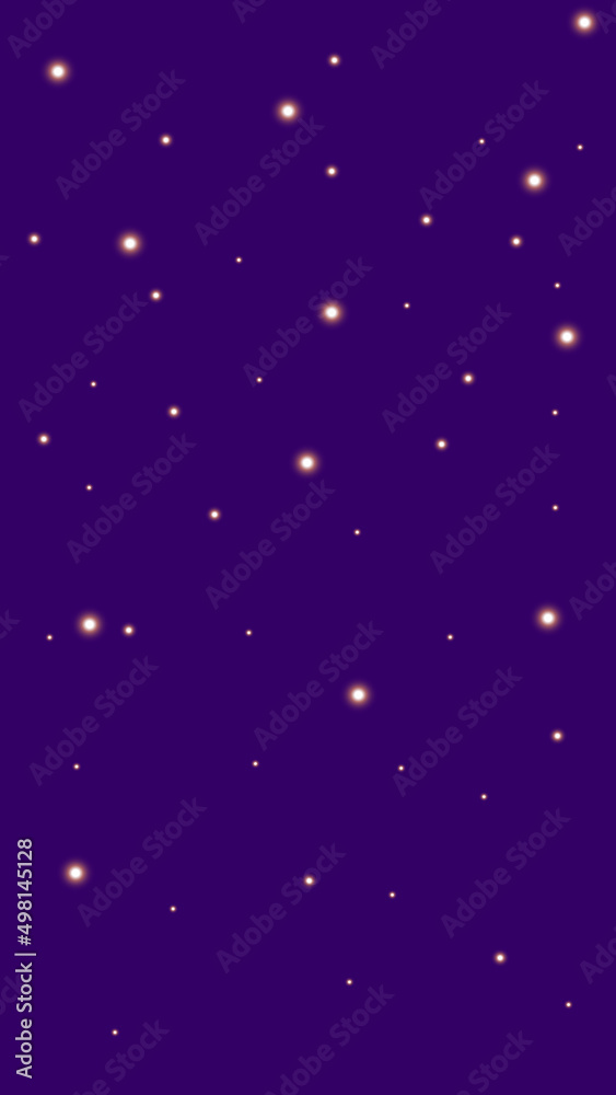 Night Sky Glowing Stars in the Sky Night Sky Glowing Stars in the Sky
