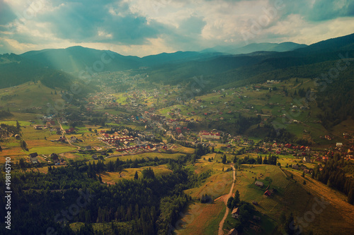 Carpathian mountain landscape © Roxana