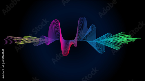 Abstract wave lines background.
abstract atmospheric wave background