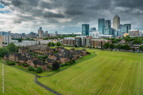 Bild auf Leinwand London Bartlett - Dorf in London - Skyline