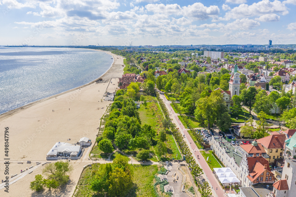 Obraz premium Molo w Sopocie