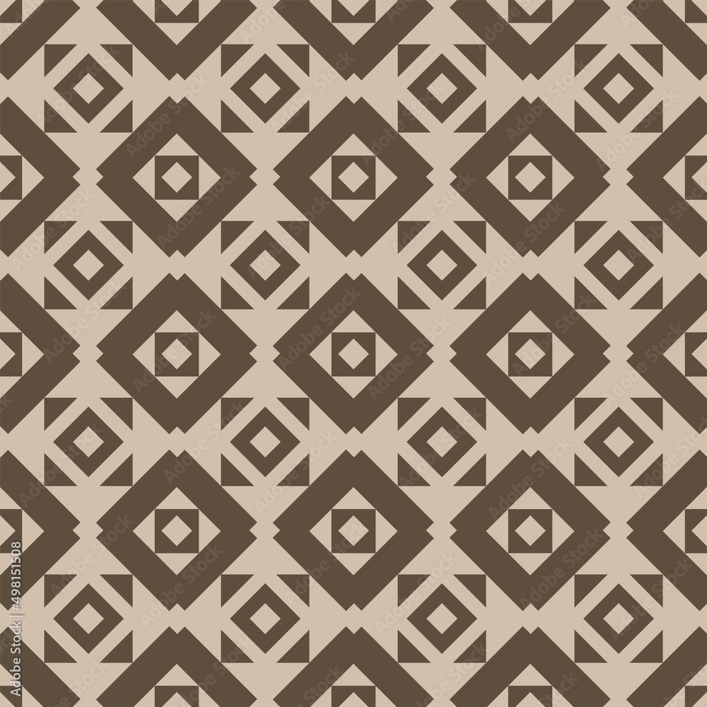Seamless vector background.Brown and beige texture