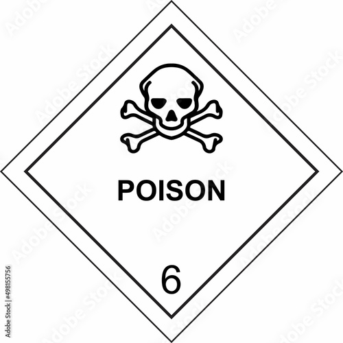 vm6.1, veneno, pictograma, vector, imagen, veneno, indicar, anuncio, aviso, señalética, icono, símbolo, ilustración, seguridad, toxico, peligro, epp, poison, signo, convencional, normatividad, 6,