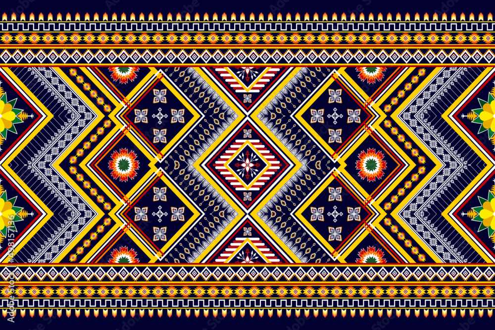 Abstract rug geometric ethnic pattern design. Tribal boho native ethnic traditional embroidery vector background. Aztec fabric carpet mandala ornament ethnic chevron textile decoration wallpaper. Abstract rug geometric ethnic pattern design. Tribal boho native ethnic traditional embroidery vector background. Aztec fabric carpet mandala ornament ethnic chevron textile decoration wallpaper.