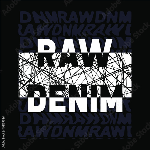 RAW text design Abstract lines grunge grid effect blue white 