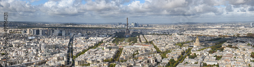 Eiffel tower panorama