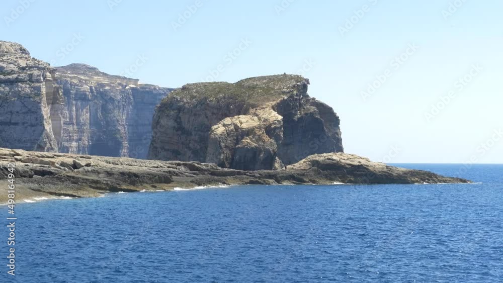 The Stone Crocodile and Fungus Rock, Gozo The Stone Crocodile and Fungus Rock, Gozo