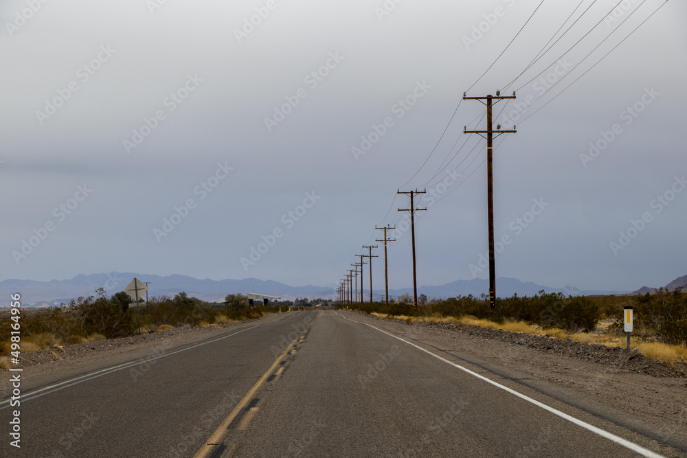 Desert Drives Through the Mojave Desert Drives Through the Mojave
