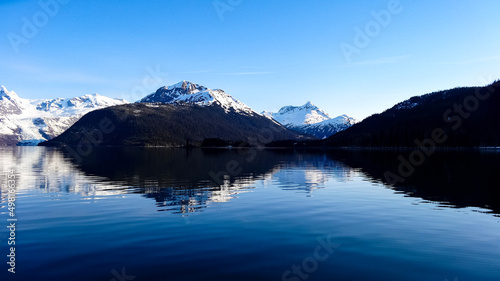 lake reflection, Prince William Sound, glaciers, © Wildfish
