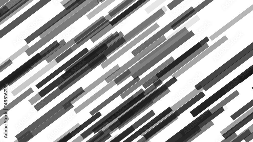 Black stripes on white background. Computer generated 3d render
