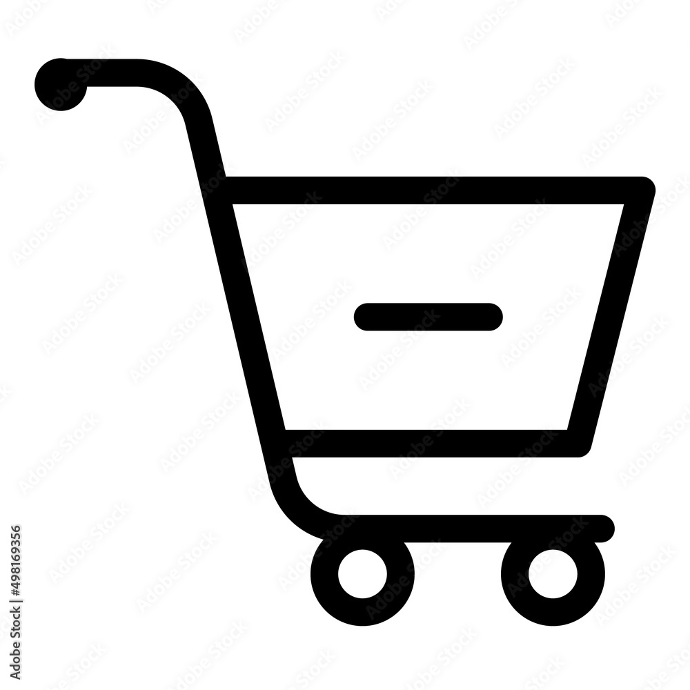Remove From Basket Flat Icon Isolated On White Background Remove From Basket Flat Icon Isolated On White Background
