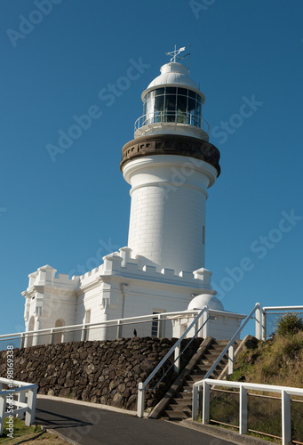 Fotografiet The Lighthouse at Byron Bay, New South Wales the  most eastley point in Australia