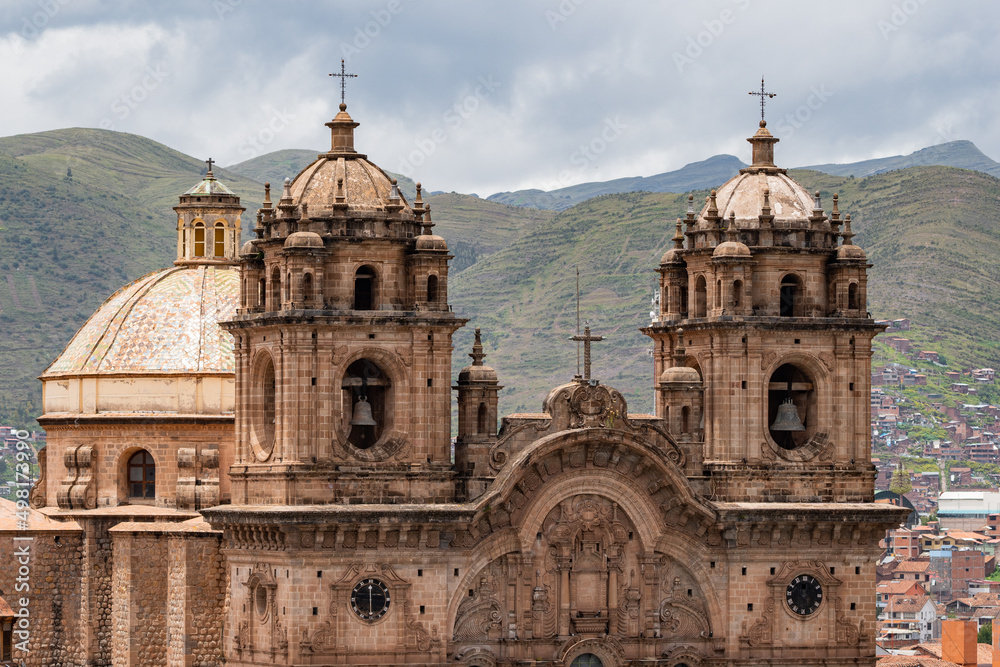 Cúpula de la Iglesia de la Compañia de Jesus, Cusco, Peru - Dome of the Iglesia de la Compañia de Jesus, Cuzco