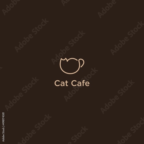 cat cafe logo