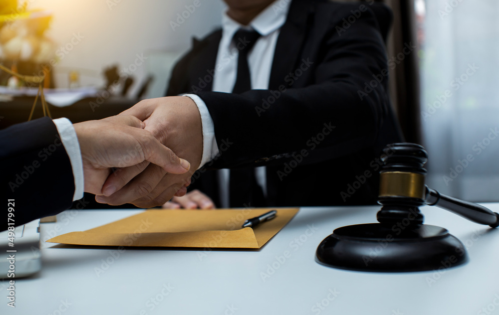 Lawyer meeting and lawyer working on table office, law and justice concept, Lawyer, Lawyer meeting and lawyer working on table office, law and justice concept, Lawyer,